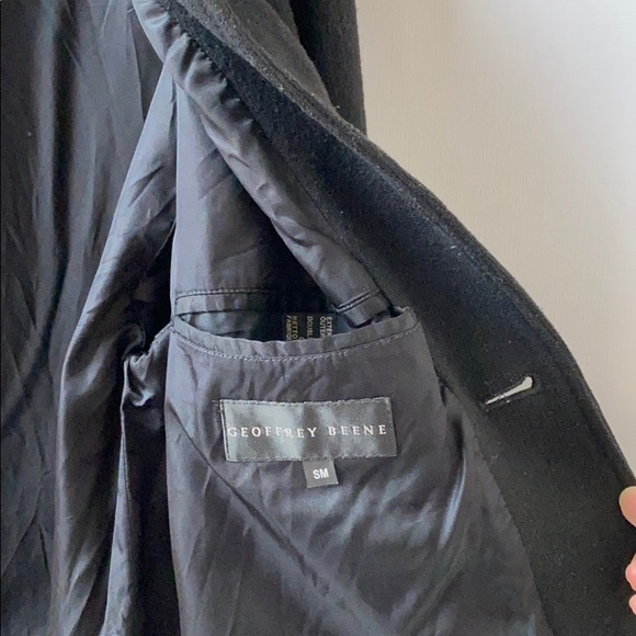 Geoffrey Beene Black Wool Blazer Size XS - Picture 7 of 10